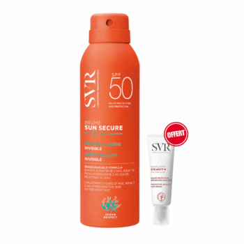 SVR PACK SUN SECURE LAIT CRÉPITANT+ CICAVIT BAUME LÈVRES ( OFFERT )